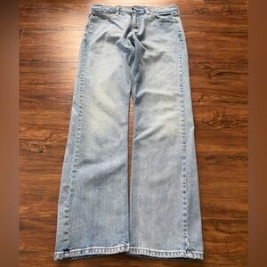 Levi’s 513 Slim Straight Jeans Mens 32x32 Light Wash Denim Classic Fit